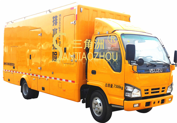 城市防汛移動電源排水泵車